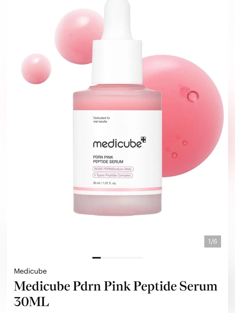 Medicube PDRN Pink Peptide Serum - Pink